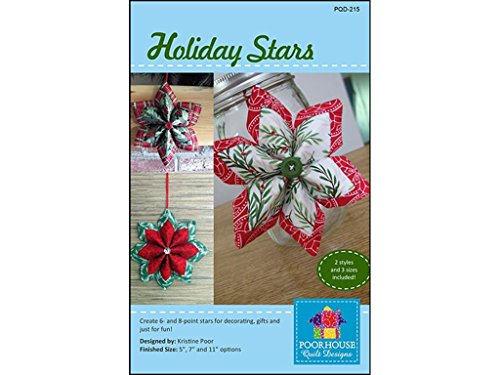 Load image into Gallery viewer, Poorhouse Quilt Designs Holiday Stars Ptrn
