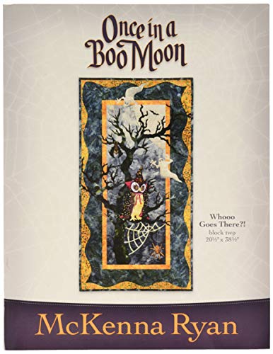 Load image into Gallery viewer, Once in a Boo Moon Whooo Goes There Quilt Pattern by McKenna Ryan
