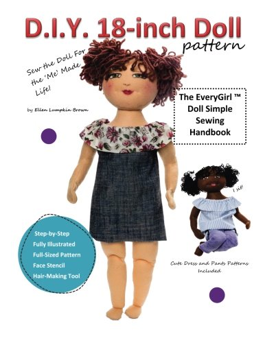 Load image into Gallery viewer, D.I.Y. 18-Inch Doll Pattern: EveryGirl Doll Simple Sewing Handbook
