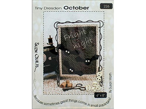 Load image into Gallery viewer, Suzn Quilts Patterns Suzn Quilts Tiny Dresden October Ptrn
