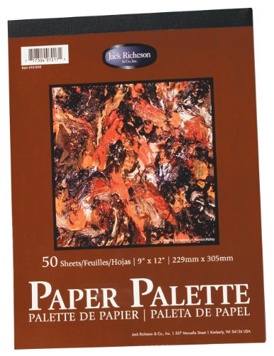 Load image into Gallery viewer, Jack Richeson 9-Inch-by-12-Inch Palette Paper Pad, 50-Sheet
