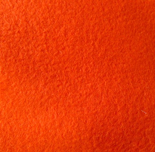 Load image into Gallery viewer, Solid Orange Fleece Fabric 60&#39;&#39; inch Sold by The Yard
