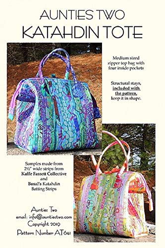 Load image into Gallery viewer, Aunties Two Katahdin Tote Pattern
