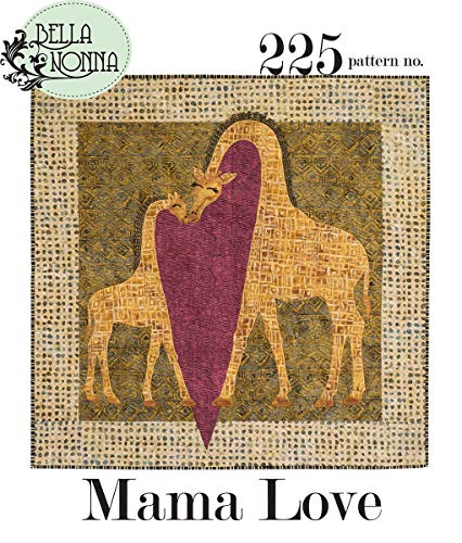 Bella Nonna Design Studio Mama Love Giraffe Pattern