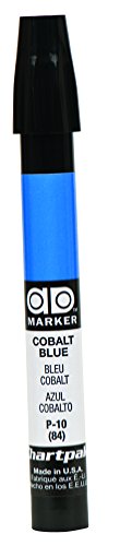 Load image into Gallery viewer, The Original Chartpak AD Marker, Tri-Nib, Cobalt Blue, 1 Each (P10)
