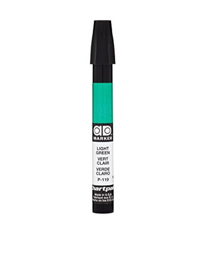 The Original Chartpak AD Marker, Tri-Nib, Light Green, 1 Each (P119)