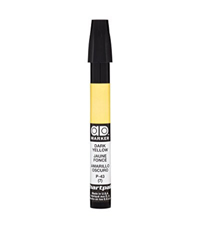 Load image into Gallery viewer, The Original Chartpak AD Marker, Tri-Nib, Dark Yellow, 1 Each (P43)
