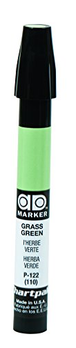 The Original Chartpak AD Marker, Tri-Nib, Grass Green, 1 Each (P122)