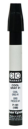Load image into Gallery viewer, The Original Chartpak AD Marker, Tri-Nib, Cool Gray 1, 1 Each (P181)
