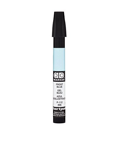 The Original Chartpak AD Marker, Tri-Nib, Frost Blue, 1 Each (P112)