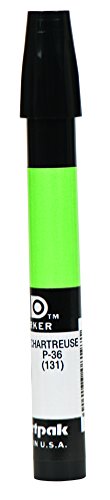 The Original Chartpak AD Marker, Tri-Nib, Chartreuse, 1 Each (P36)