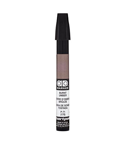 Load image into Gallery viewer, The Original Chartpak AD Marker, Tri-Nib, Burnt Umber, 1 Each (P71)
