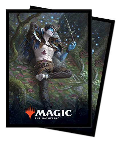 Load image into Gallery viewer, Magic: The Gathering Throne of Eldraine - Oko, Thief of Crowns Deck Protector Sleeves (100 ct.)
