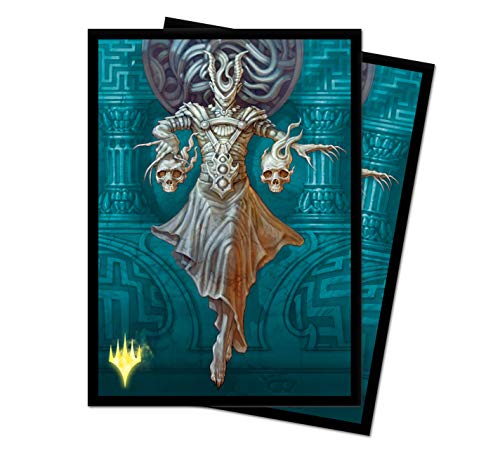 Load image into Gallery viewer, Theros: Beyond Death - Ashiok, Nightmare Muse - Limited Edition Alt Art Deck Protector Sleeves for Magic: The Gathering (100 ct.)
