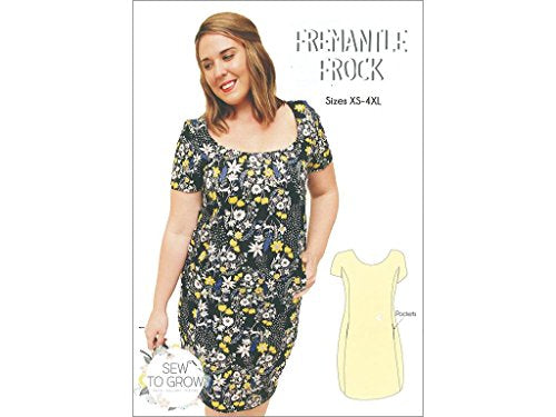 Load image into Gallery viewer, Sew To Grow Ptrn Fremantle Frock Sz XS-4XL Pattern
