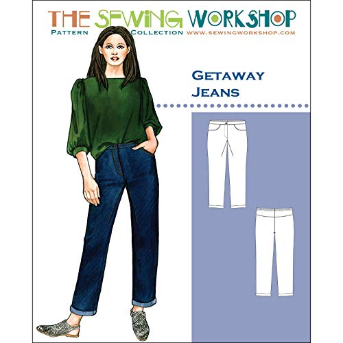 Load image into Gallery viewer, The Sewing Workshop Getaway Jeans Sewing Pattern
