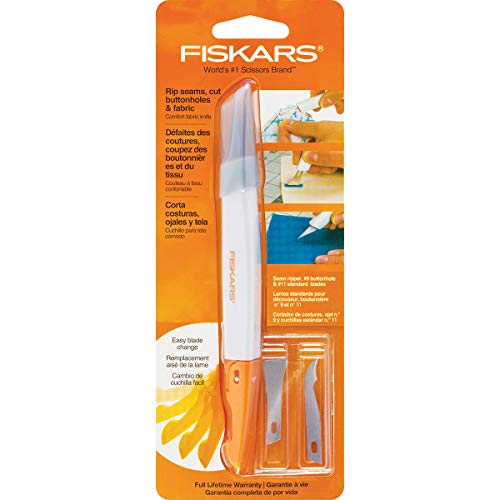 Fiskars Easy Change Fabric Knife (3 blades)