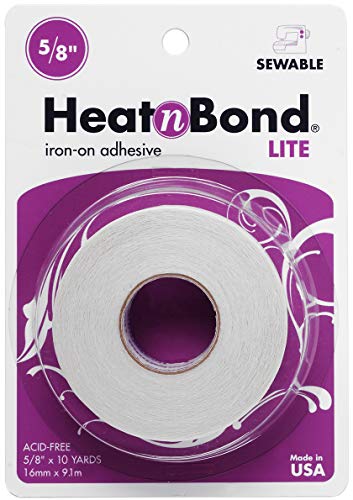 Load image into Gallery viewer, HeatnBond Lite Adhesive, 5/8 Inch x 10 Yards
