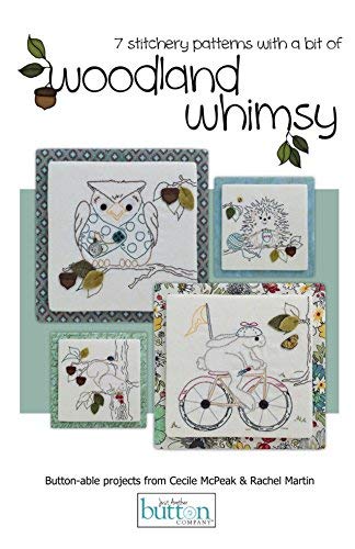 Load image into Gallery viewer, Hand Embroidery: Seven Stitchery Patterns with A Bit of Woodland Whimsy
