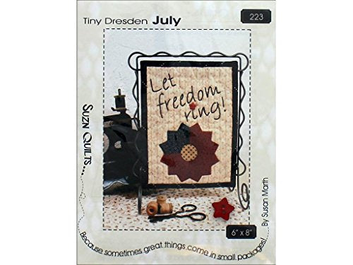 Load image into Gallery viewer, Suzn Quilts Patterns Suzn Quilts Tiny Dresden July Ptrn
