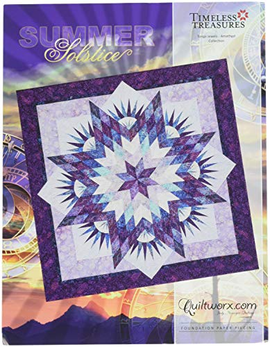 Judy Niemeyer Quilting JNQ89P Summer Solstice paper pice, Finishes at 58