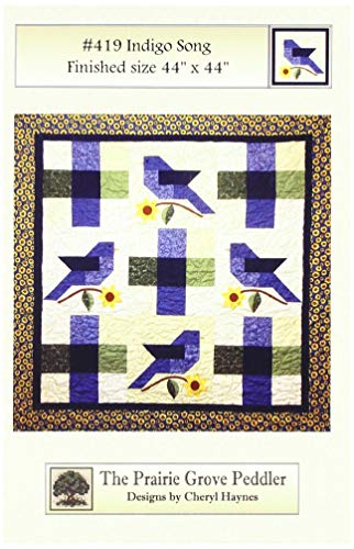 Load image into Gallery viewer, Prairie Grove Peddler Indigo Song Pattern
