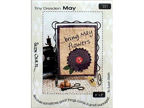 Load image into Gallery viewer, Suzn Quilts Patterns Suzn Quilts Tiny Dresden May Ptrn
