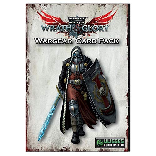 Load image into Gallery viewer, Ulisses Wrath &amp; Glory: 40K: Wargear Card Pack (55-Card Pack)
