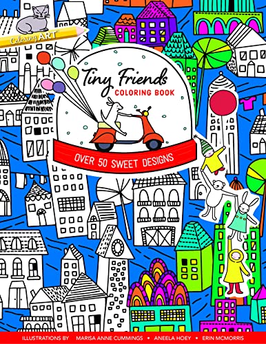 Load image into Gallery viewer, Tiny Friends Coloring Book: Over 50 Sweet Designs
