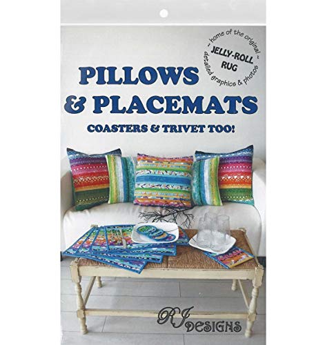 Load image into Gallery viewer, RJ Designs Jelly Roll Pillows&amp;PlacmtsPtrn
