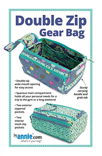 Load image into Gallery viewer, Double Zip Gear Bag Sewing Pattern by Annie.com
