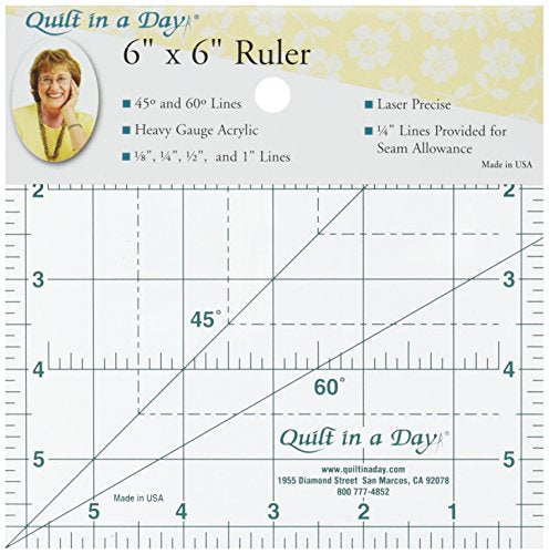 Load image into Gallery viewer, Quilt In A Day Ruler-6&quot;X6&quot;
