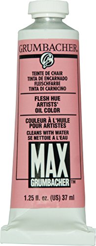 Load image into Gallery viewer, Grumbacher Max Water Miscible Oil Paint, 37ml/1.25 oz, Flesh Hue
