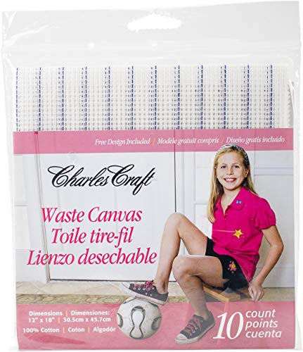 Load image into Gallery viewer, DMC CR9113 Waste Canvas, 12 by 18-Inch, 10 Count
