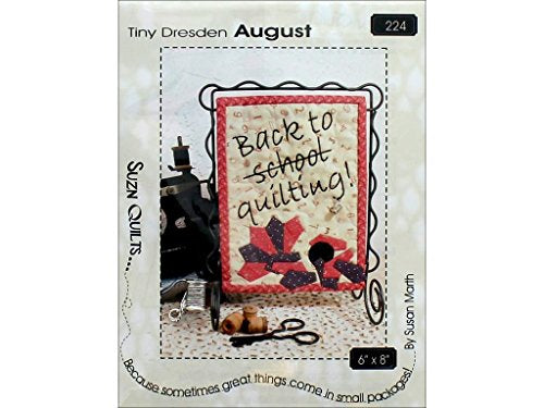 Load image into Gallery viewer, Suzn Quilts Patterns Suzn Quilts Tiny Dresden August Ptrn
