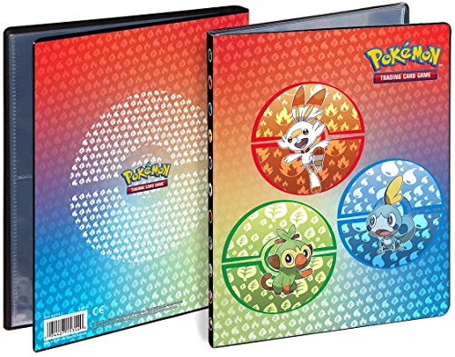 Ultra Pro E-15354 4 Pocket Portfolio-Pokemon Sword & Shield Galar Starters