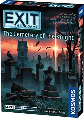 Load image into Gallery viewer, Thames &amp; Kosmos EXIT: The Cemetery of The Knight| Escape Room Game in a Box| EXIT: The Game – A Kosmos Game | Family – Friendly, Card-Based at-Home Escape Room Experience for 1 to 4 Players, Ages 12+
