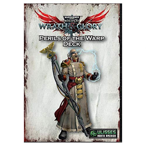 Load image into Gallery viewer, Ulisses North America Warhammer 40K: Wrath &amp; Glory Perils of The Warp Deck RPG
