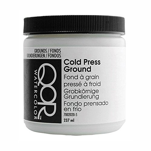 Load image into Gallery viewer, Golden QoR Watercolor Cold Press Ground White 8 Oz
