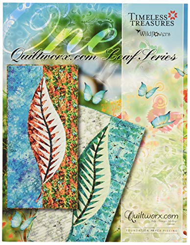 Load image into Gallery viewer, Quiltworx - Judy Niemeyer Quilting Leaf Series pattern, 20&quot; x 40&quot;
