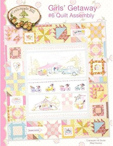 Girls Getaway #6 Quilt Assembly Quilt Pattern by Crabapple Hill Studio