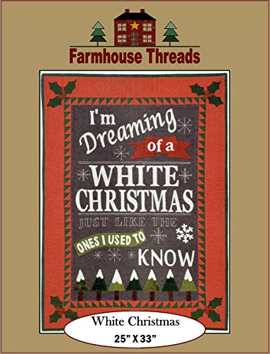 Load image into Gallery viewer, Farmhouse Threads Quilt White Christmas Pattern
