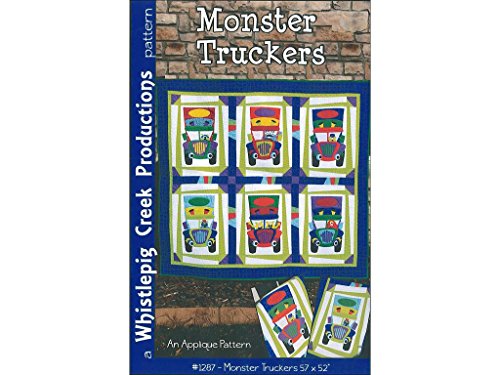 Load image into Gallery viewer, Whistlepig Creek Truckers Monster Trucks Ptrn
