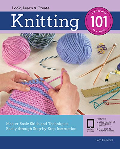 Load image into Gallery viewer, Knitting 101: Master Basic Skills and Techniques Easily Through Step-by-Step Instruction
