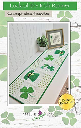 Load image into Gallery viewer, Amelie Scott Designs Luck Of The Irish Runner Pattern
