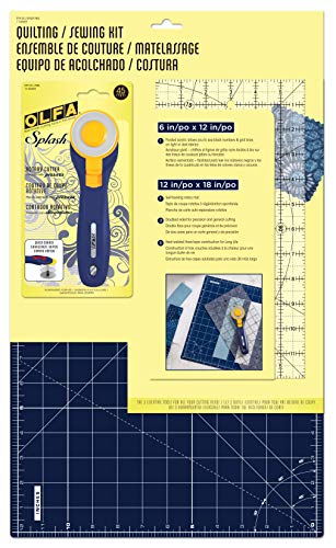 Load image into Gallery viewer, OLFA NBL Quilting and Sewing Kit, Navy Blue 3 Piece

