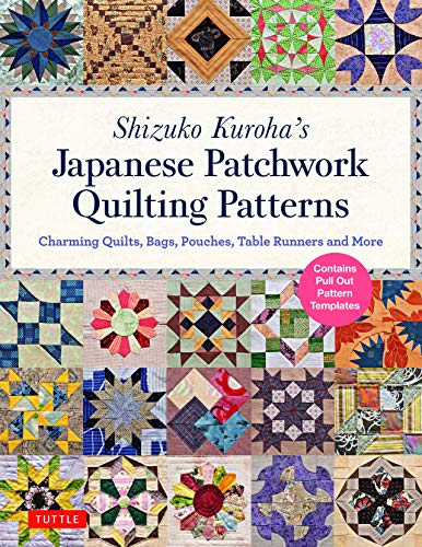 Load image into Gallery viewer, Shizuko Kuroha&#39;s Japanese Patchwork Quilting Patterns: Charming Quilts, Bags, Pouches, Table Runners and More
