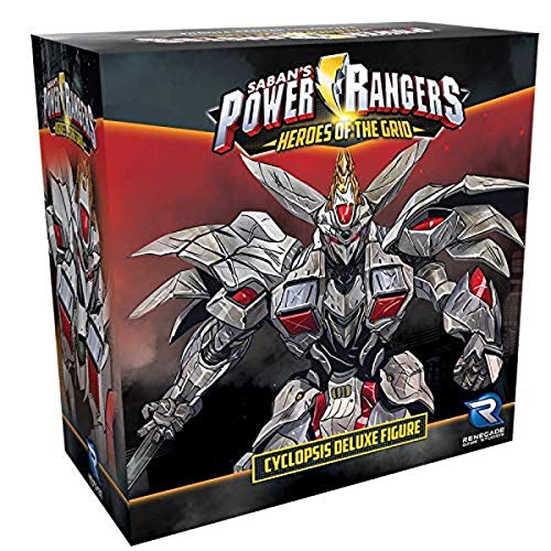 Load image into Gallery viewer, Renegade Game Studios Power Rangers: Heroes of The Grid Cyclopsis Deluxe Figure
