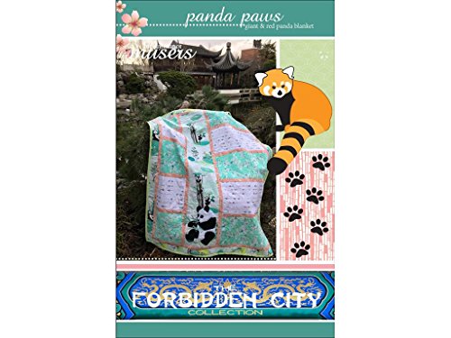 McKay Manor Musers Panda Paws Block Blanket Ptrn