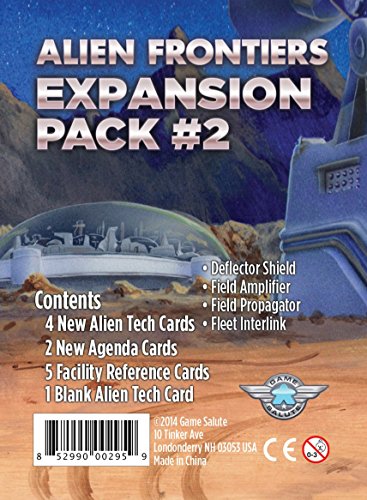 Game Salute GSUH1009 Alien Frontiers Expansion Pack 2